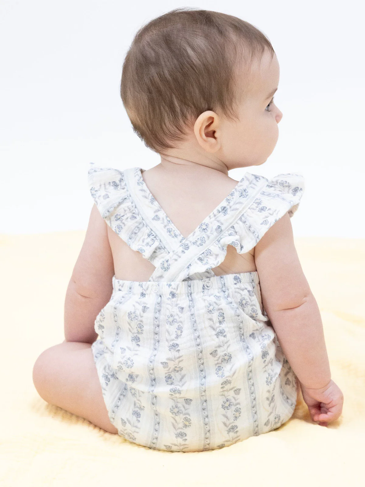 Sunsuit, Kimberly Floral Stripe - Image 2