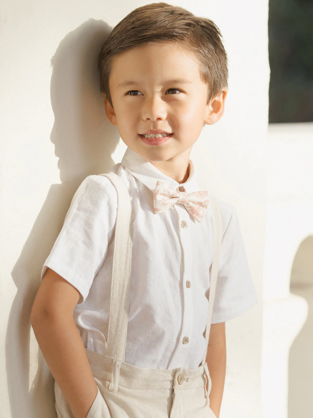 Suspender Short, Linen - Image 3