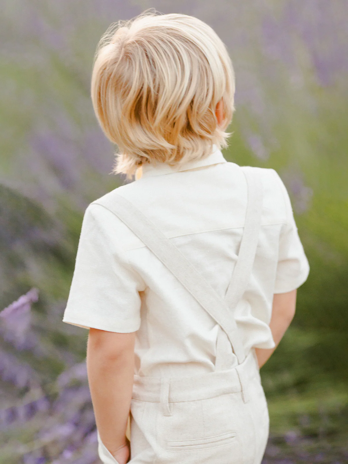 Suspender Short, Linen - Image 7