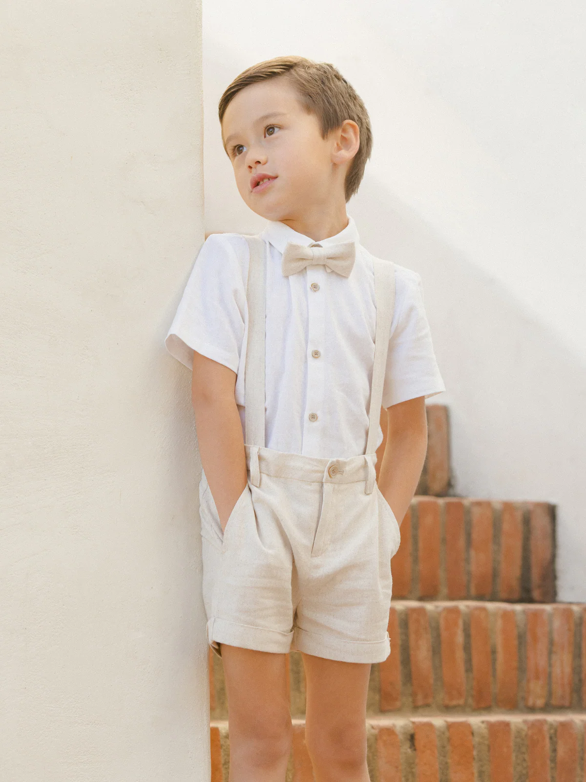 Suspender Short, Linen - Image 8