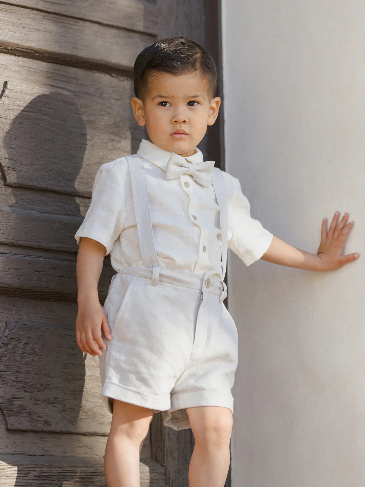 Suspender Short, Powder Blue - Image 3