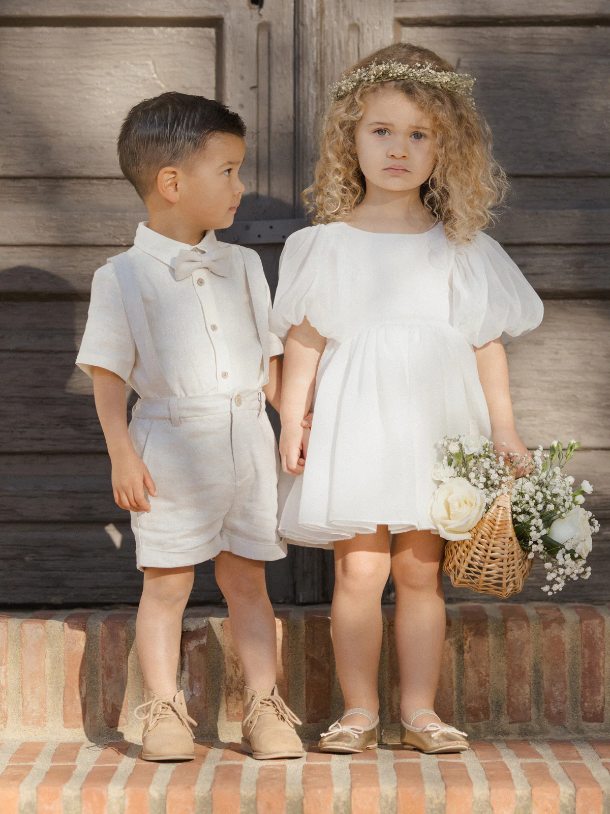 Suspender Short, Powder Blue - Image 4