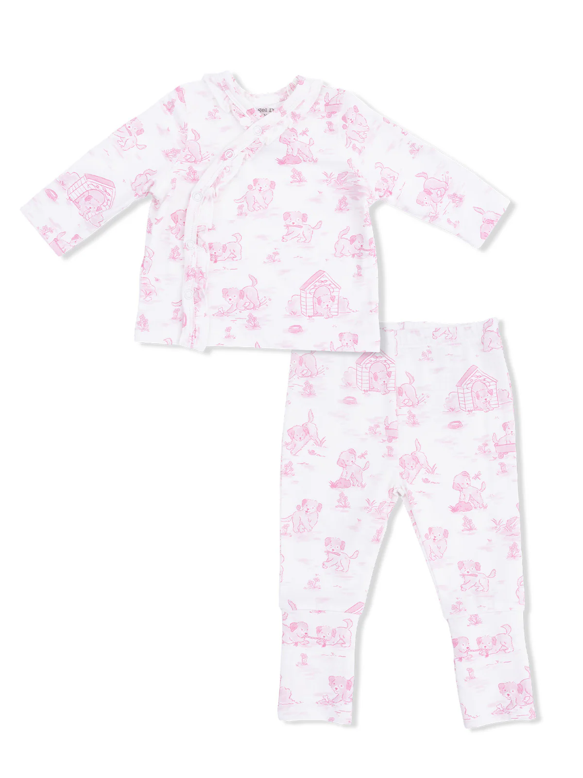 Take Me Home Baby Set, Puppy Toile Pink