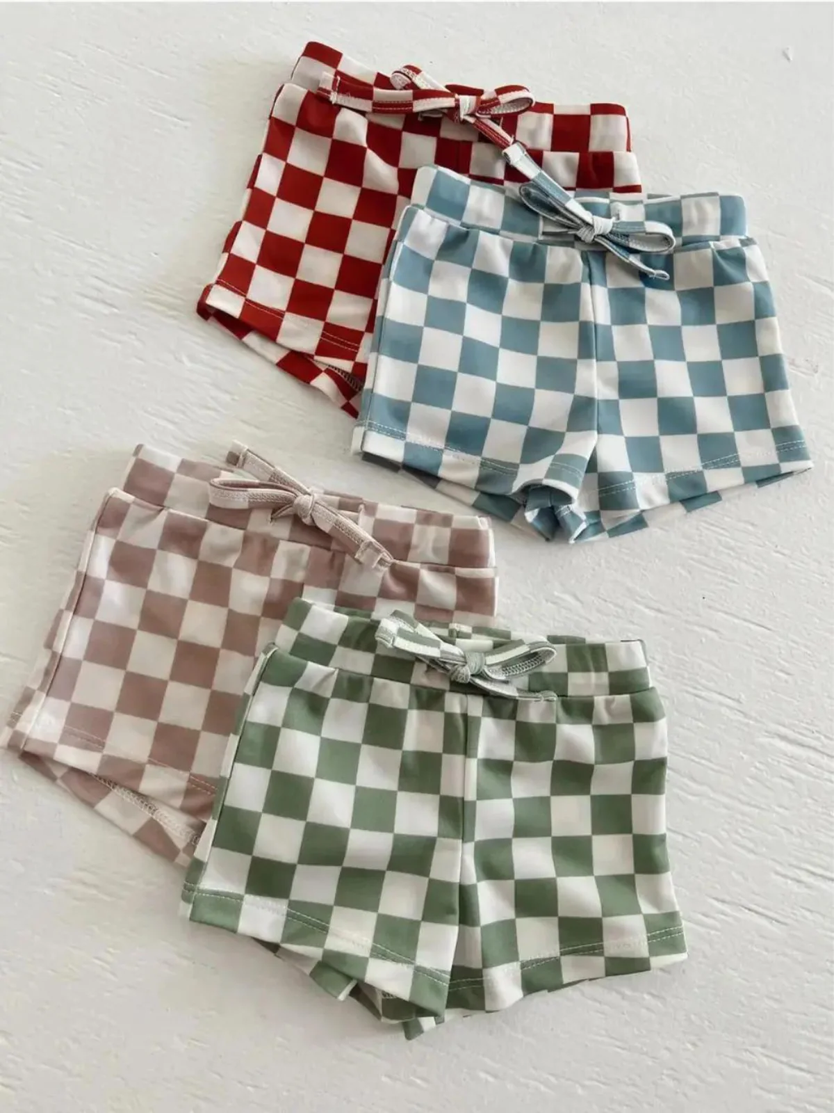 Tiramisu Checkerboard / Cove Rashguard Set / UPF 50+ - Image 7