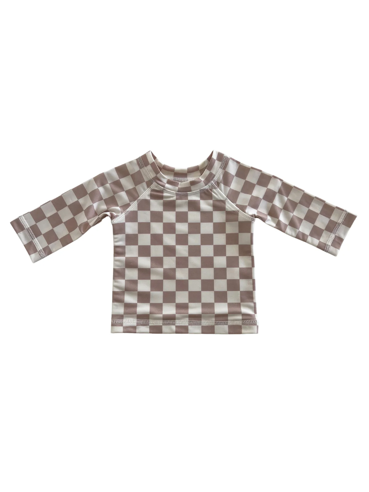 Tiramisu Checkerboard / Maui Rashguard / UPF 50+ - Image 2