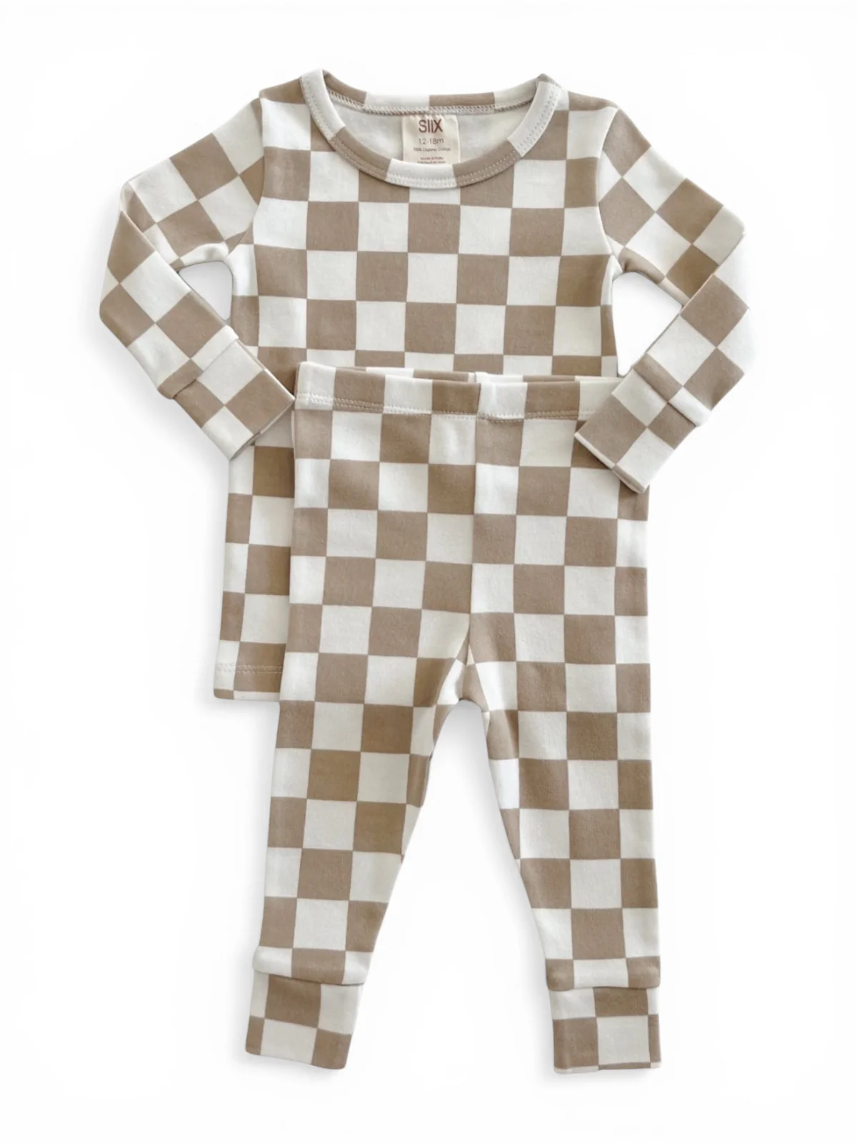Tiramisu Checkerboard / Organic 2-Piece Set - Image 3