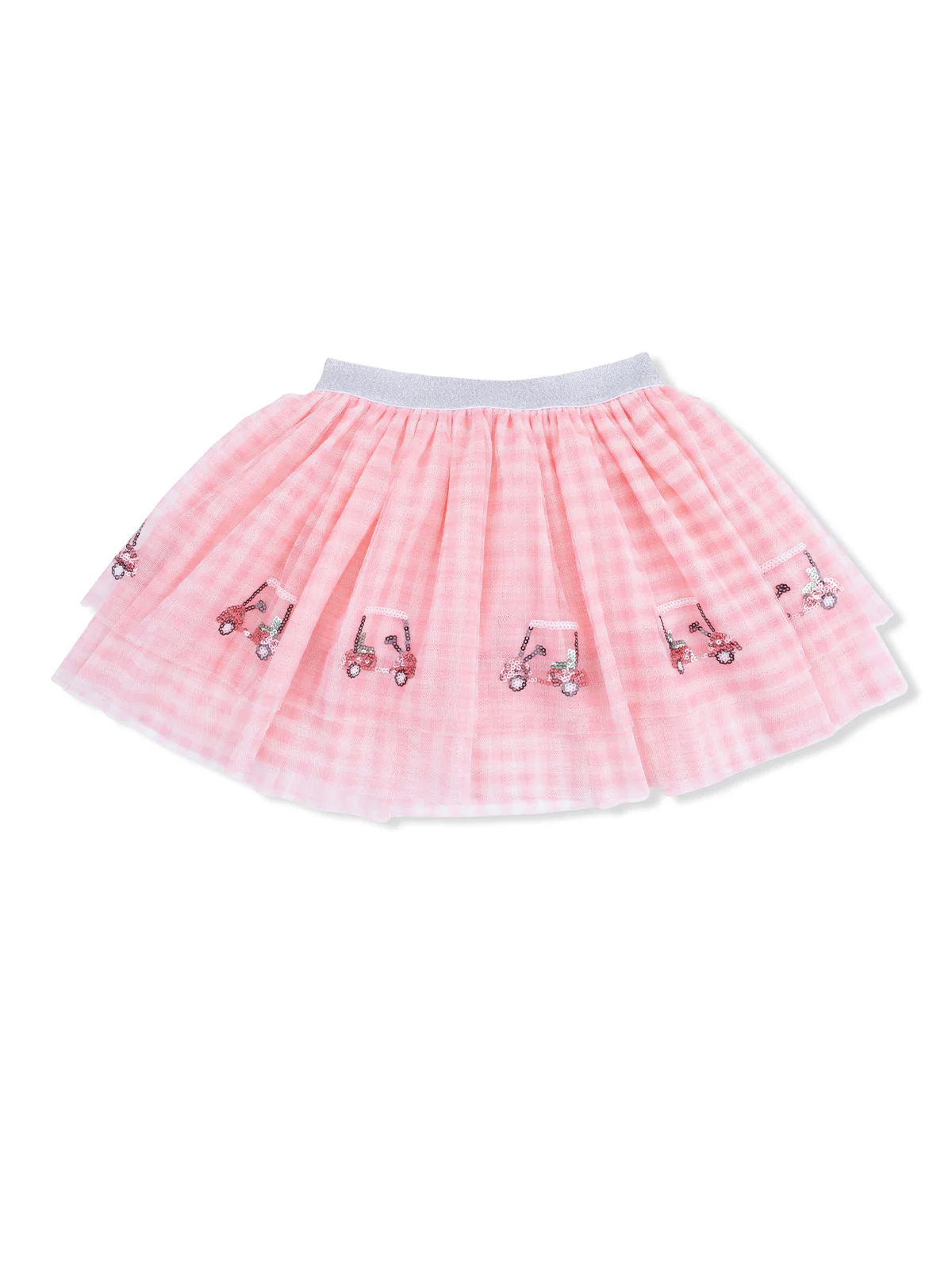 Tutu Skirt with Bike Shorts, Golf Pink
