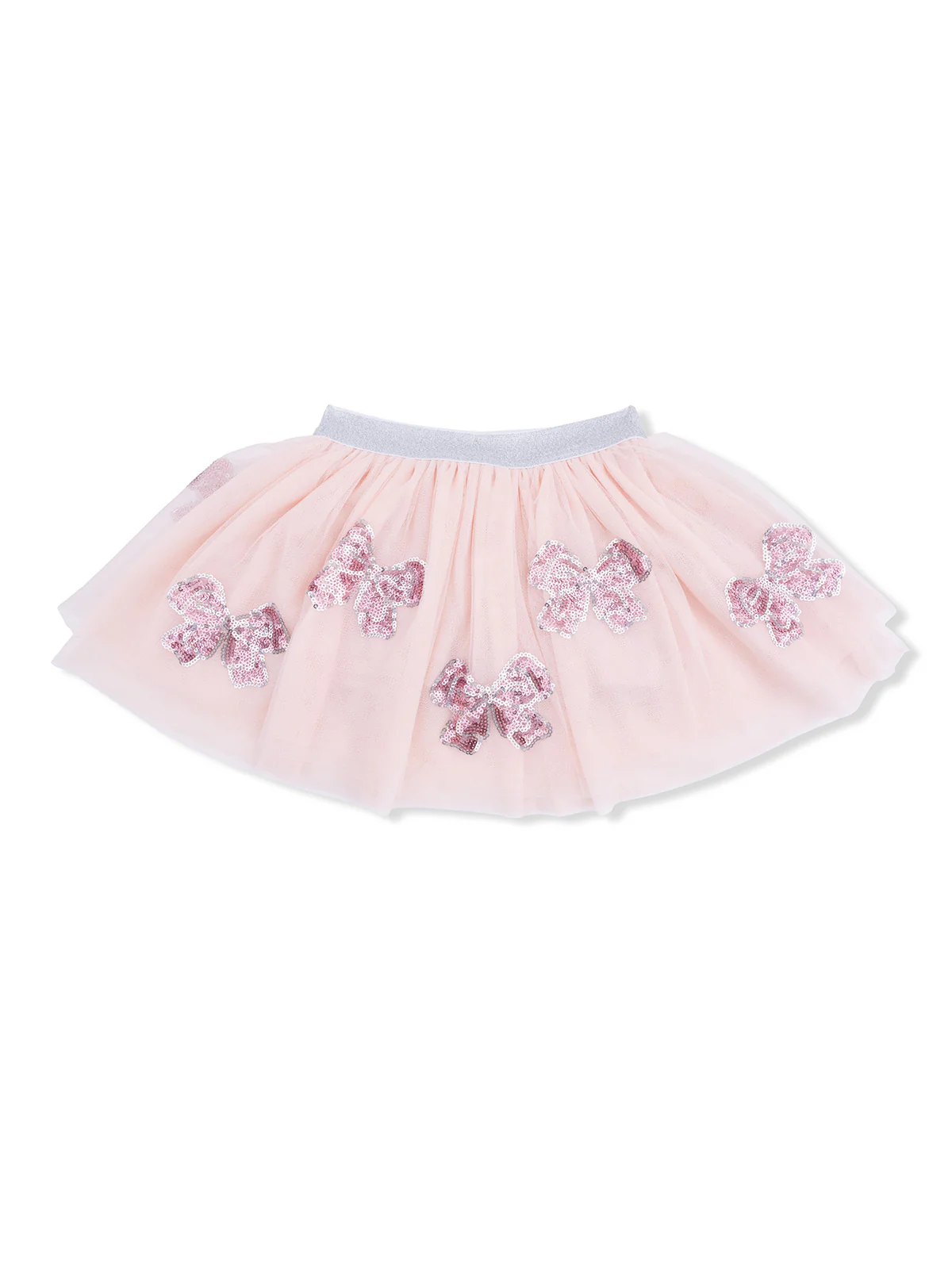 Tutu Skirt with Bike Shorts, Pretty Bows