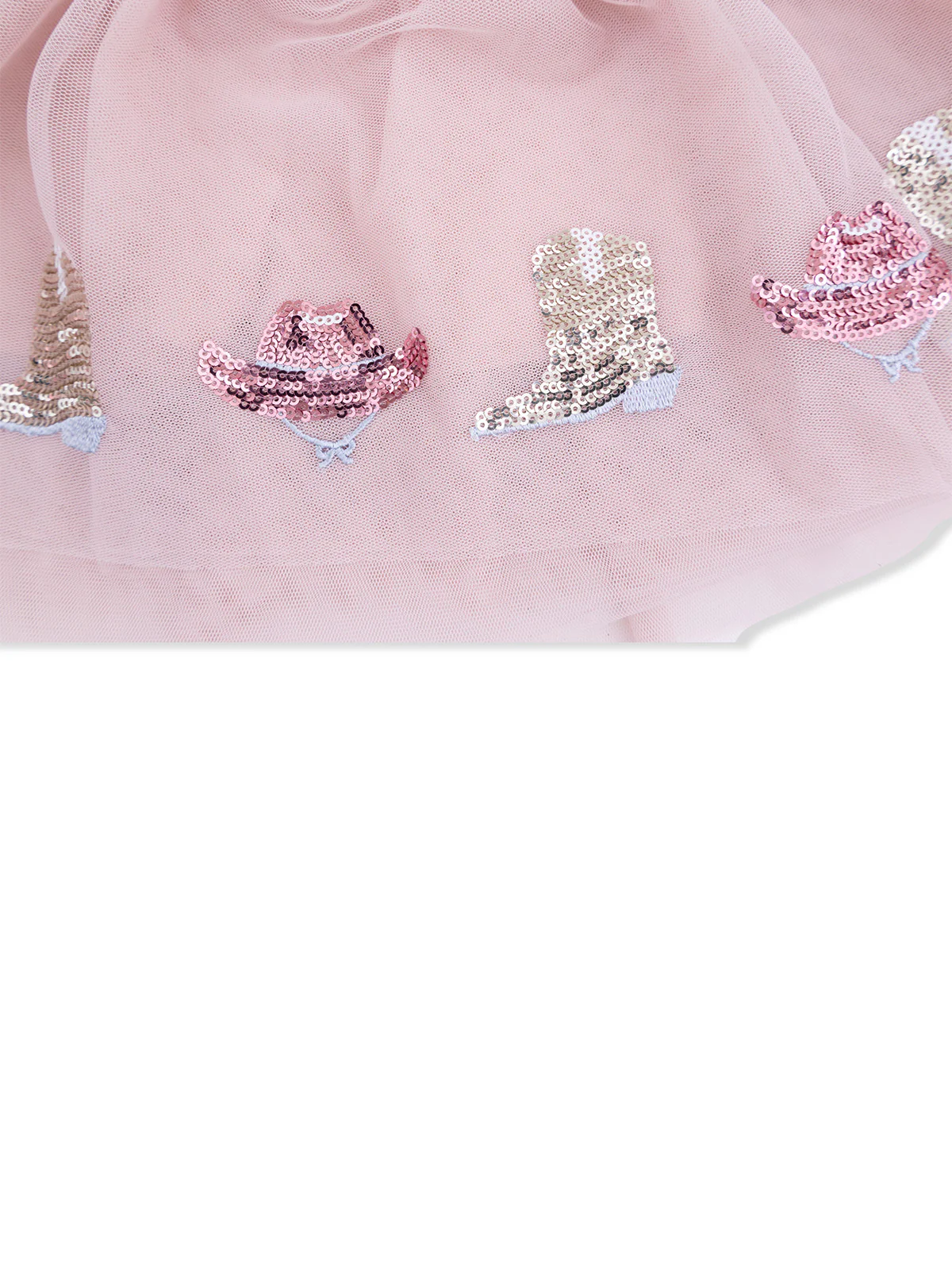 Tutu Skirt with Bike Shorts, Yee Haw Cowgirl - Image 4
