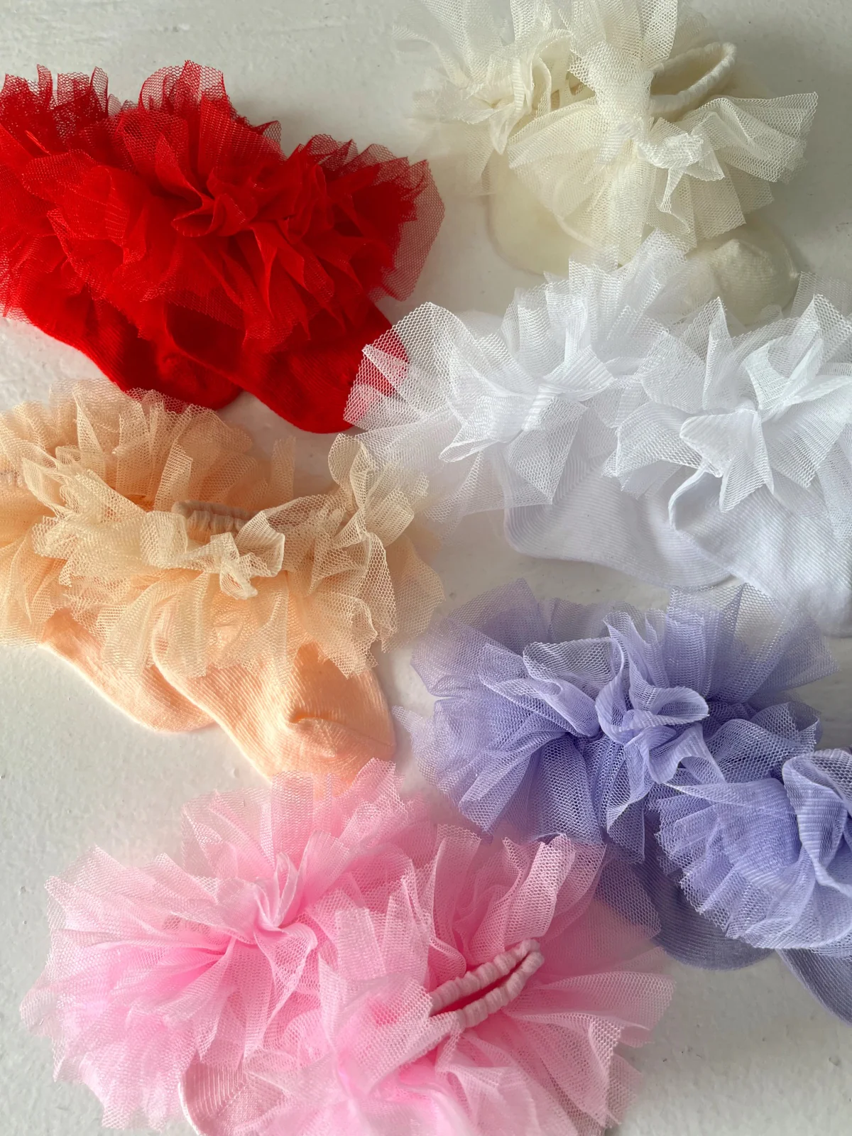 Tutu Socks, Red - Image 2