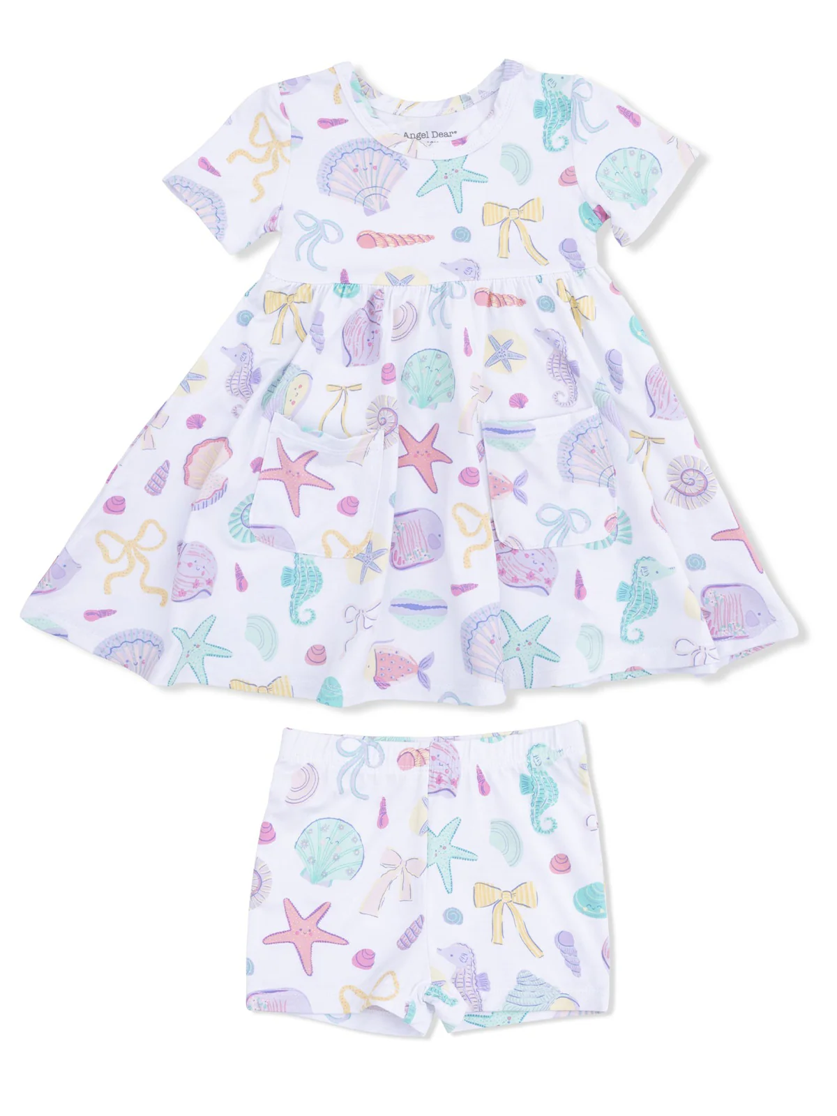 Twirly Dress & Cartwheel Short Set, Beach Days