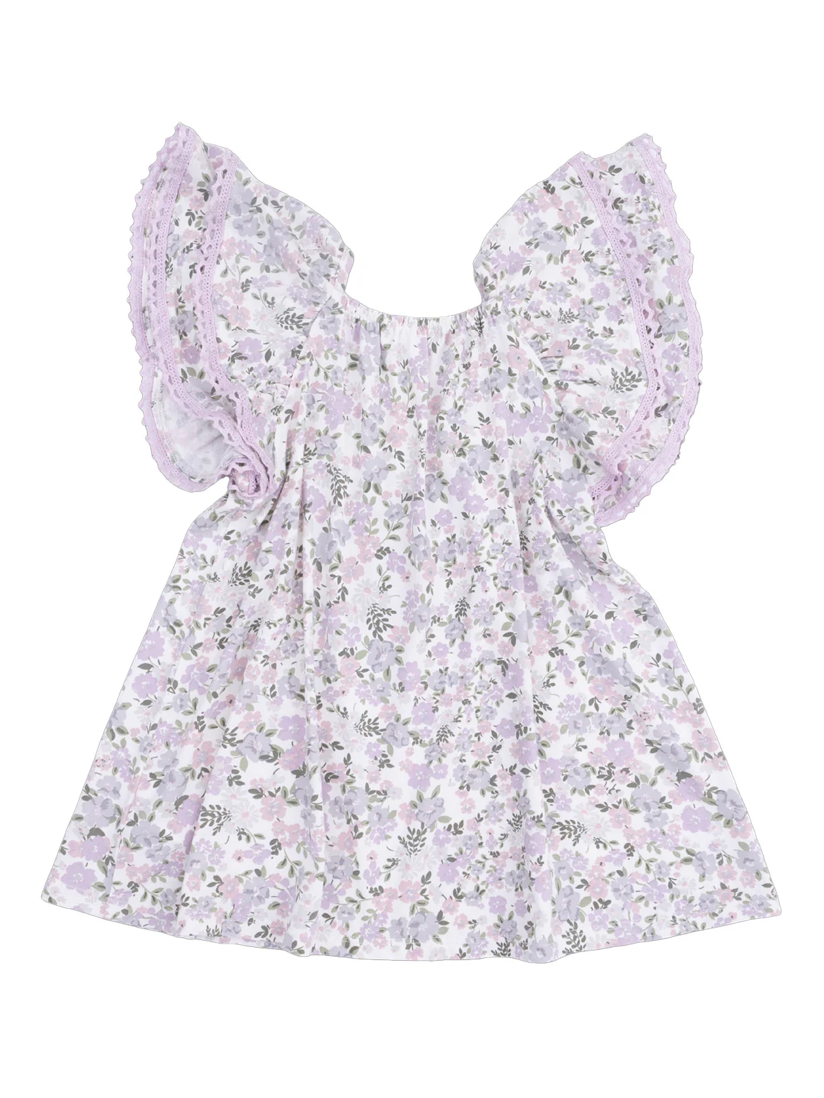 V-Neck Dress and Bloomer, Shannon Floral - Image 2