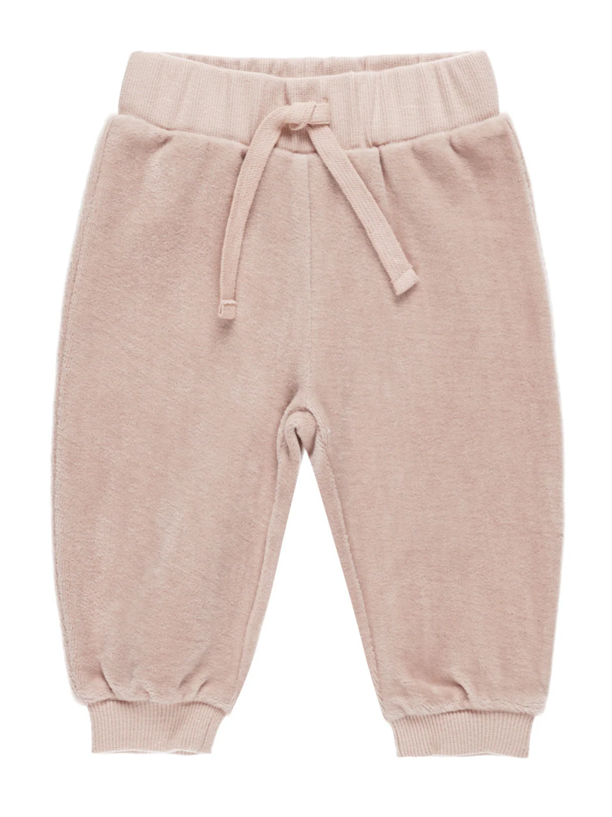 Velour Relaxed Sweatpant, Blush