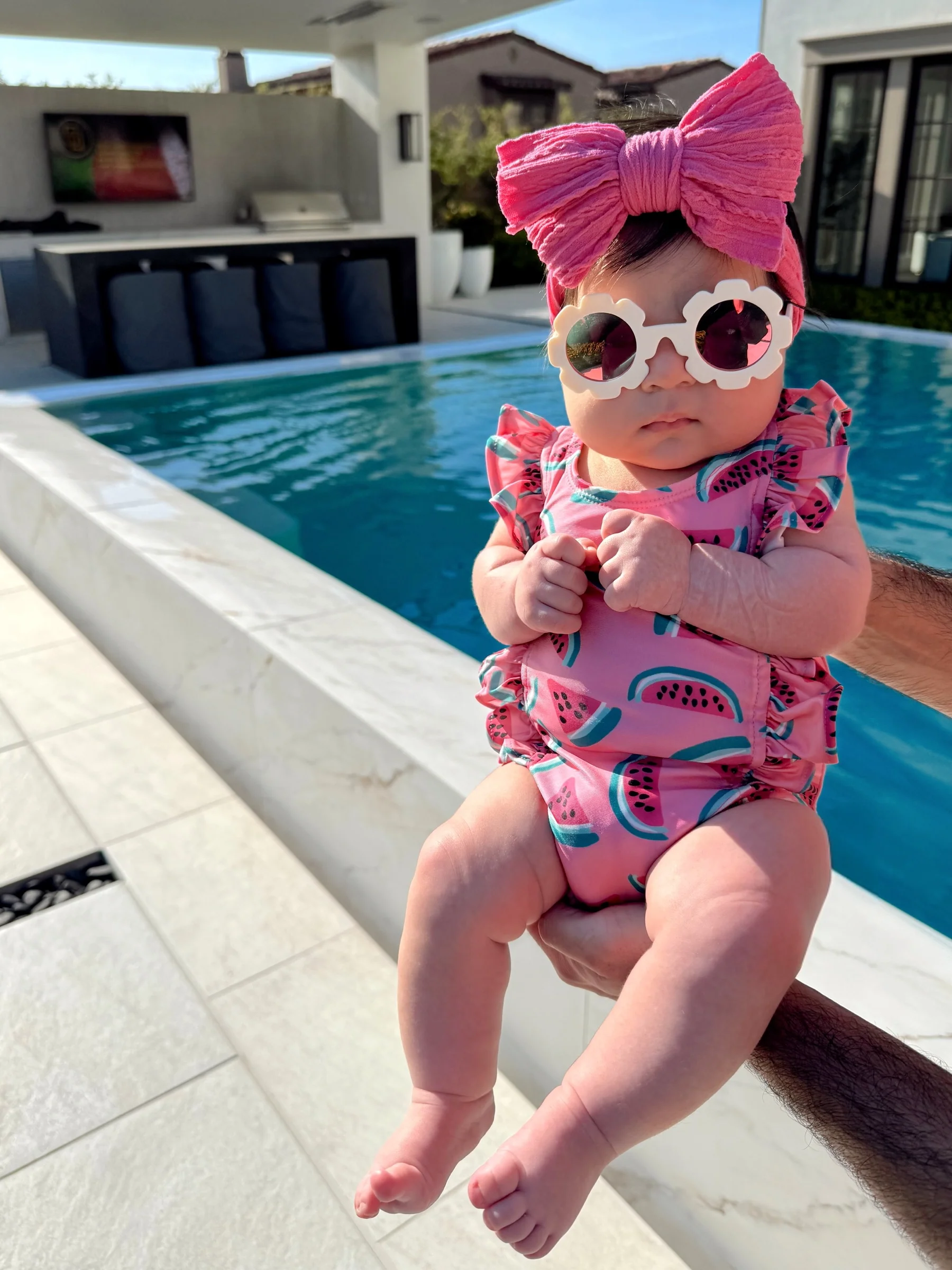 Watermelon / Monaco Swimsuit / UPF 50+ - Image 3