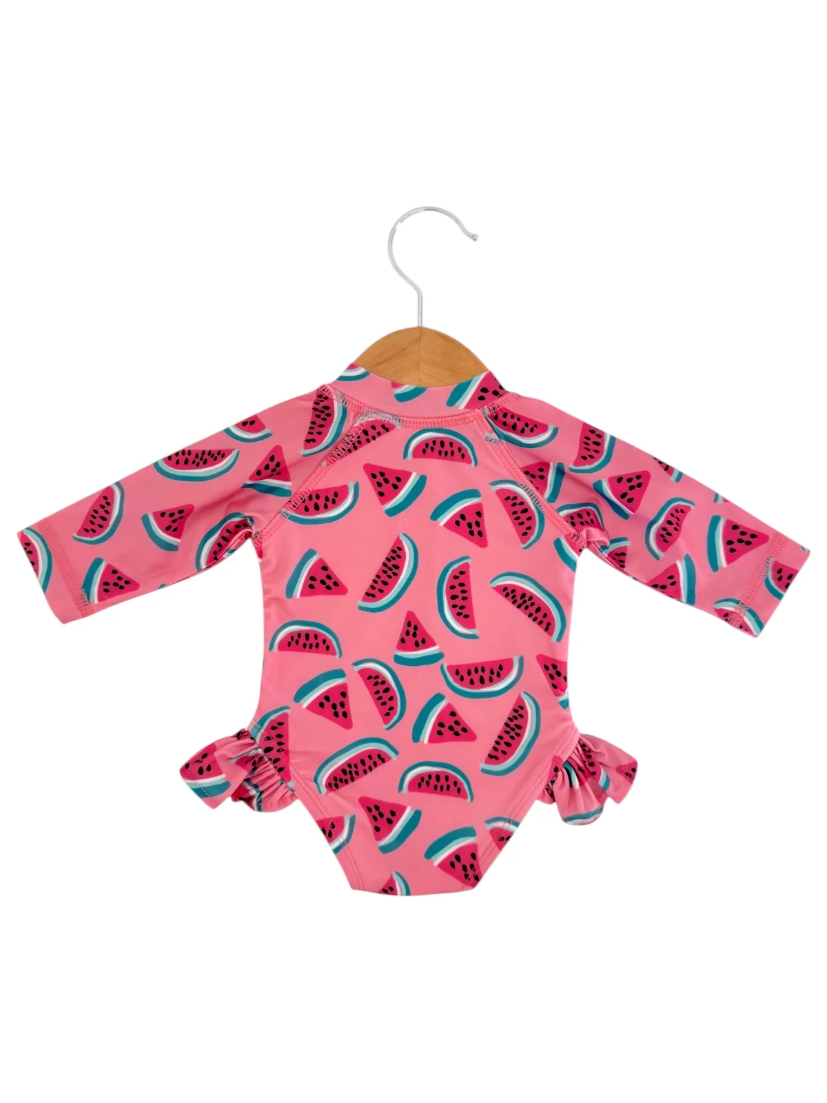 Watermelon / Skipper Rashguard Swimsuit / UPF 50+ - Image 4