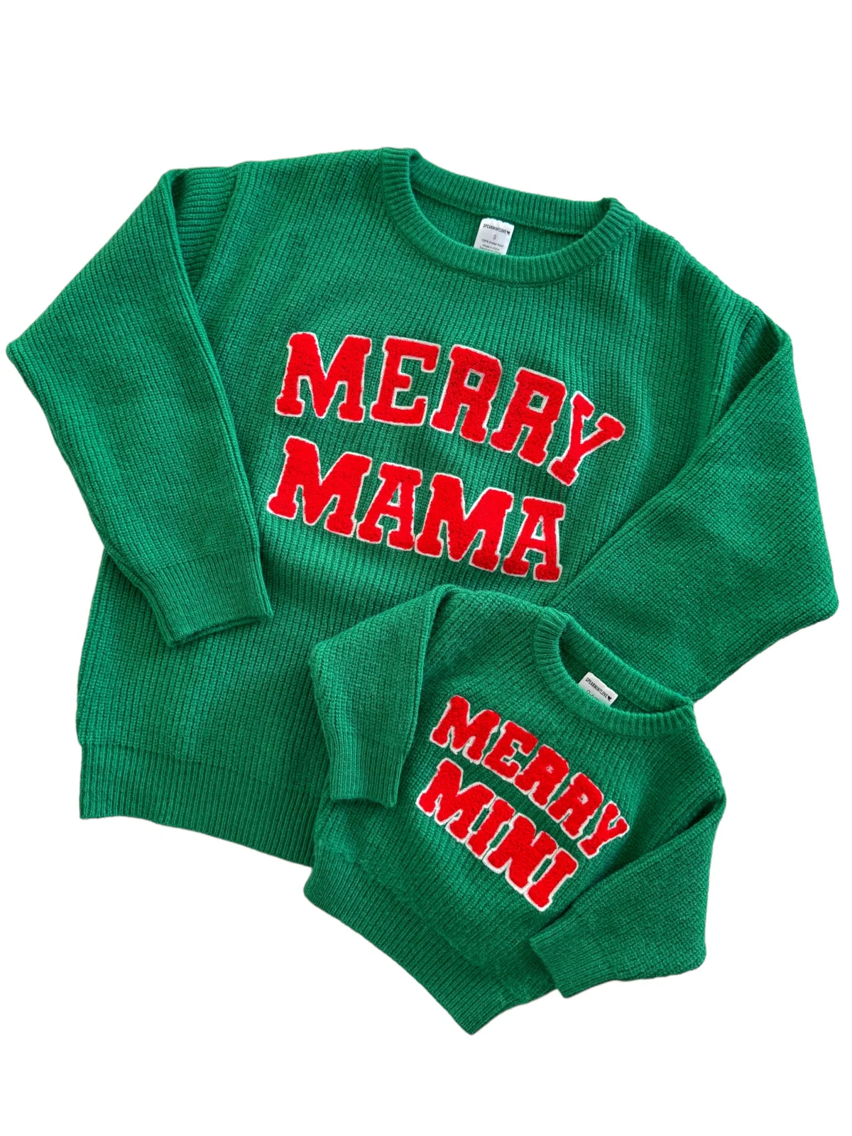 Women's Knit Sweater, Merry Mama - Image 2